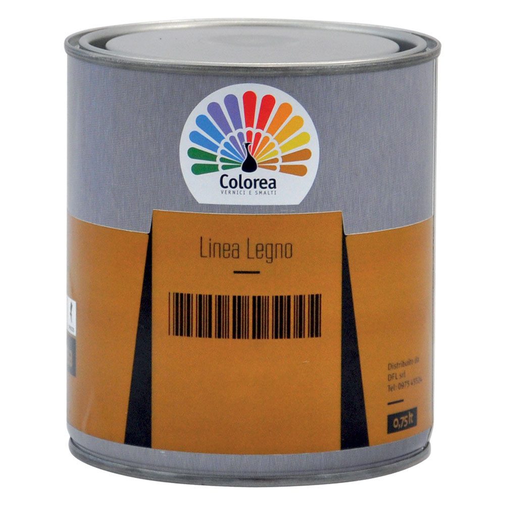 6pz impregnante per legno 'colorea' lt. 0,750 rovere cod:ferx.890074nlm