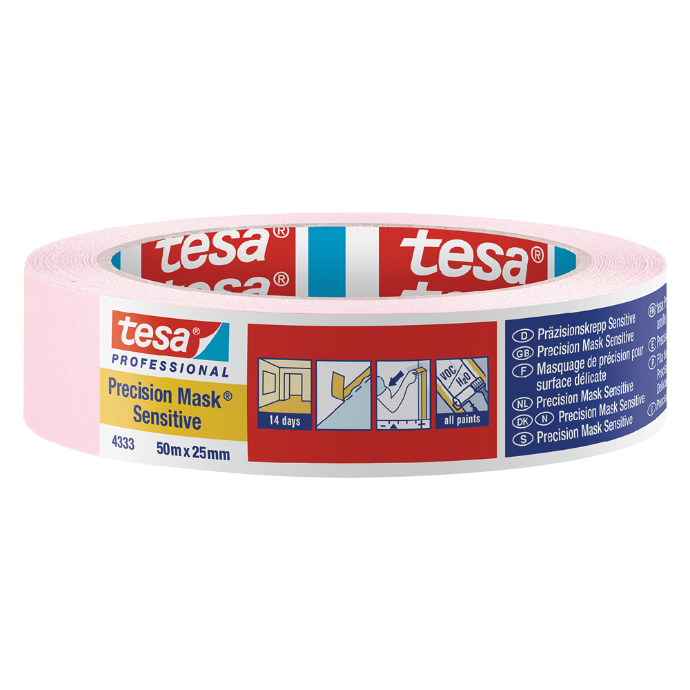 4pz nastro per mascheratura 'precision mask sensitive mm 38 x mt. 50 - colore rosa cod:ferx.9002622nlm