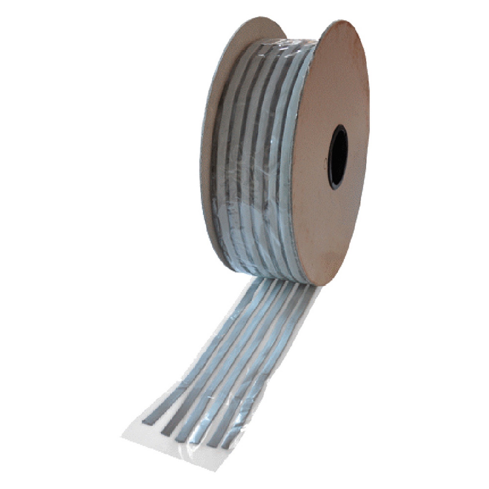 Image of sigillante preformato elastoplastico mm 15 x 3 - strisce grigie ml 125 cod:ferx.900018nlm