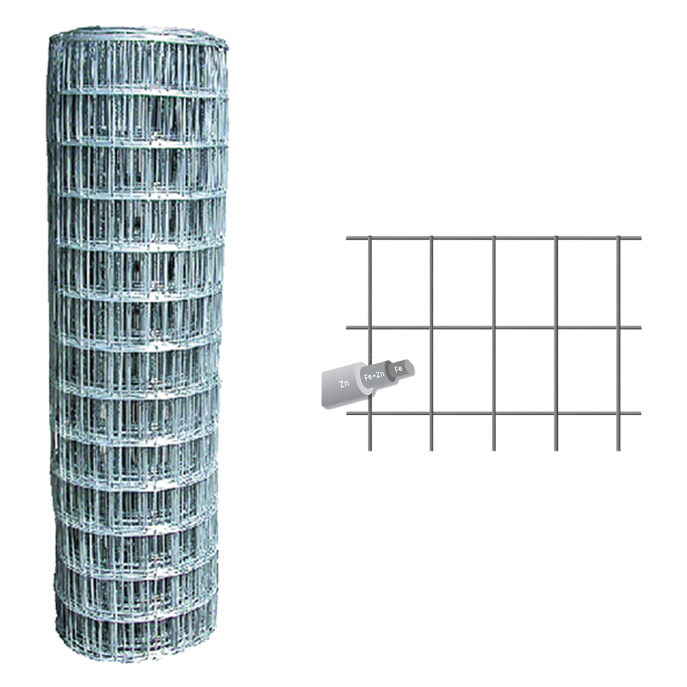 1 pz rete elettrosaldata zincata cm 175 - f. 1,7 cod:ferx.107095nlm