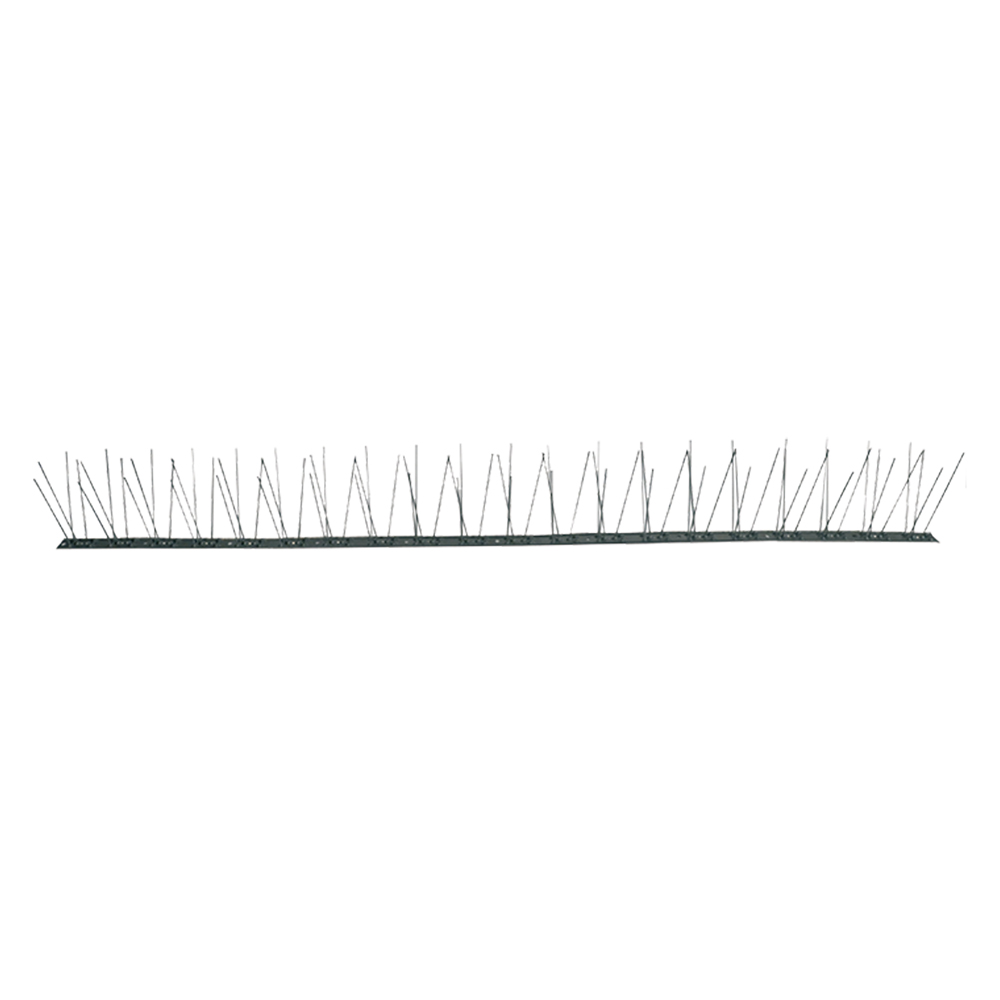 25pz dissuasore volatili per muretti mt 1 - 80 spilli h.11 cm cod:ferx.103164nlm