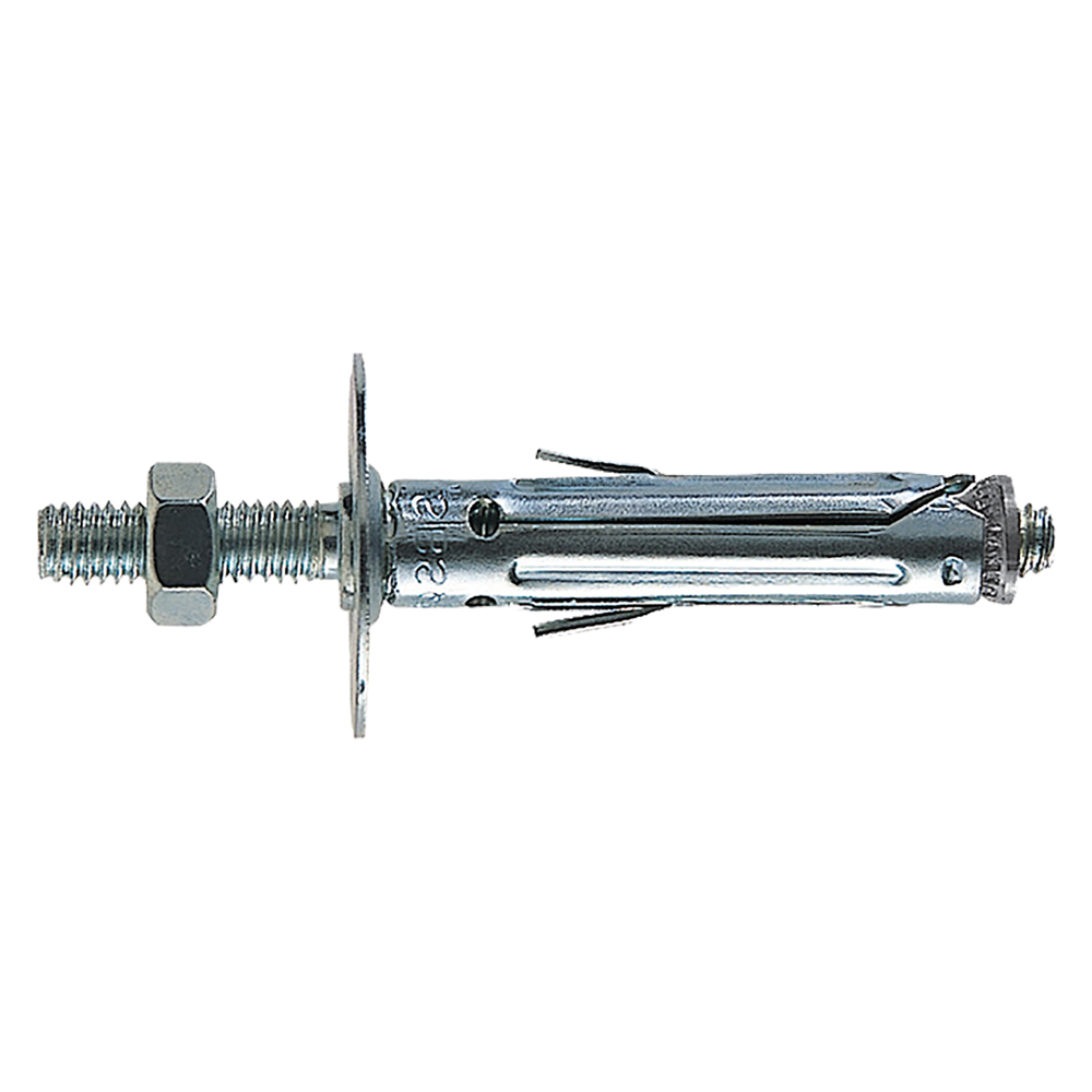 50pz tassello acciaio con doppia vite sbs 9/5 m6 ø 9 x 45 mm cod:ferx.4610322nlm