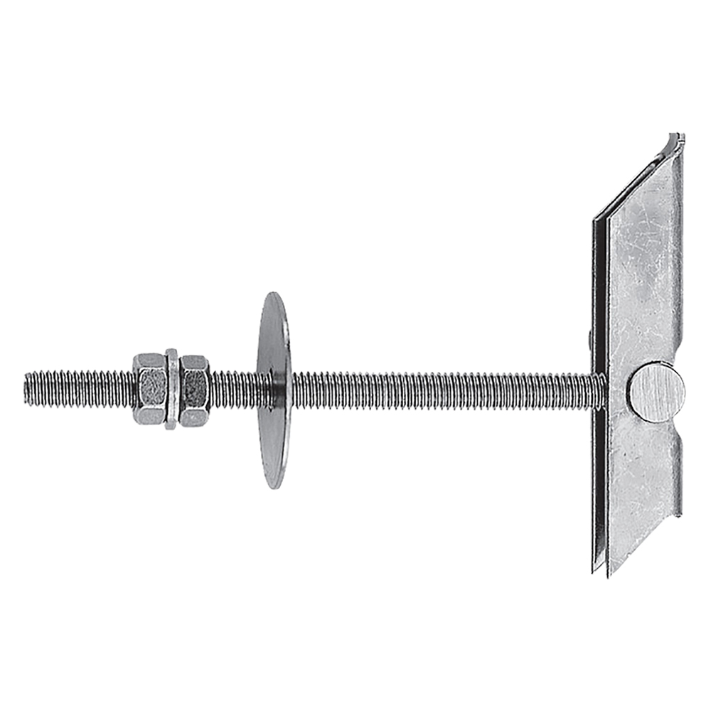 25pz ancora a soffitto acciaio con barra e doppio dado kd 6 m6 x 100 mm cod:ferx.4610362nlm