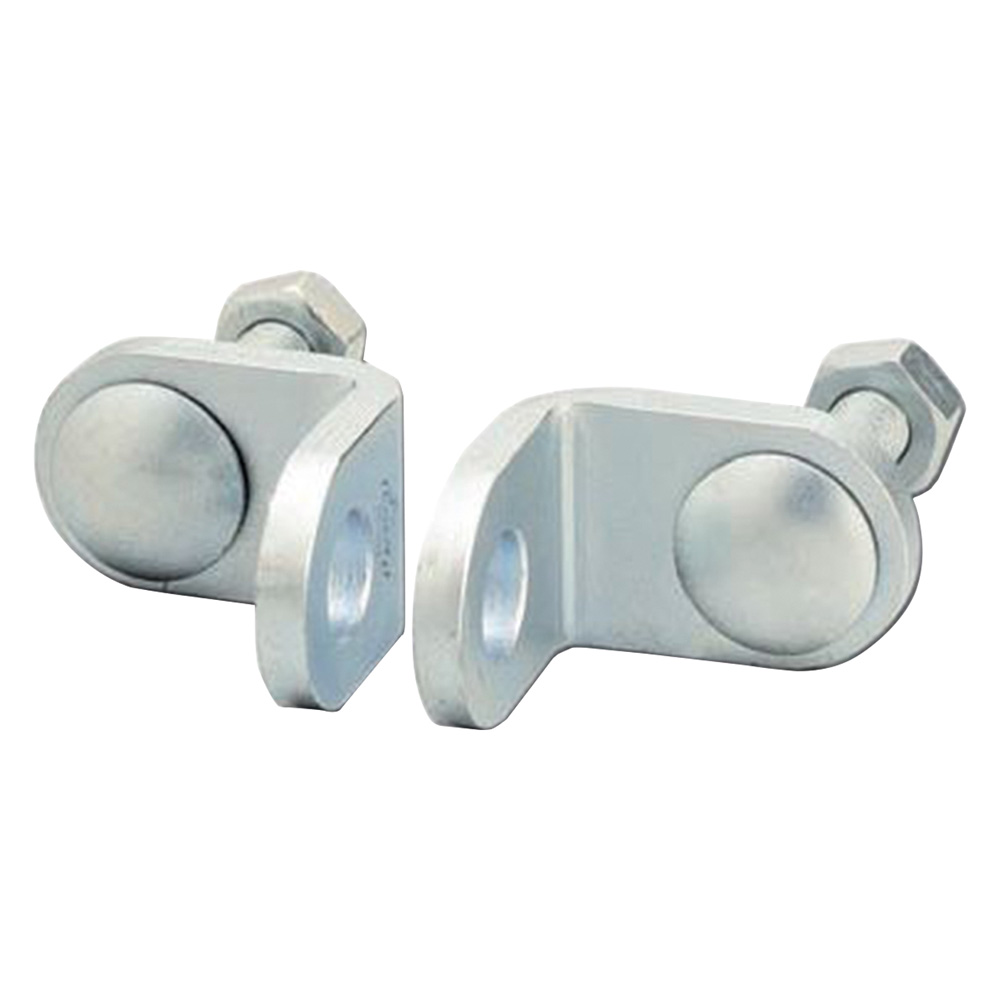 6coppie occhiolo porta lucchetto fisso - foro ø14 mm cod:ferx.3022130nlm