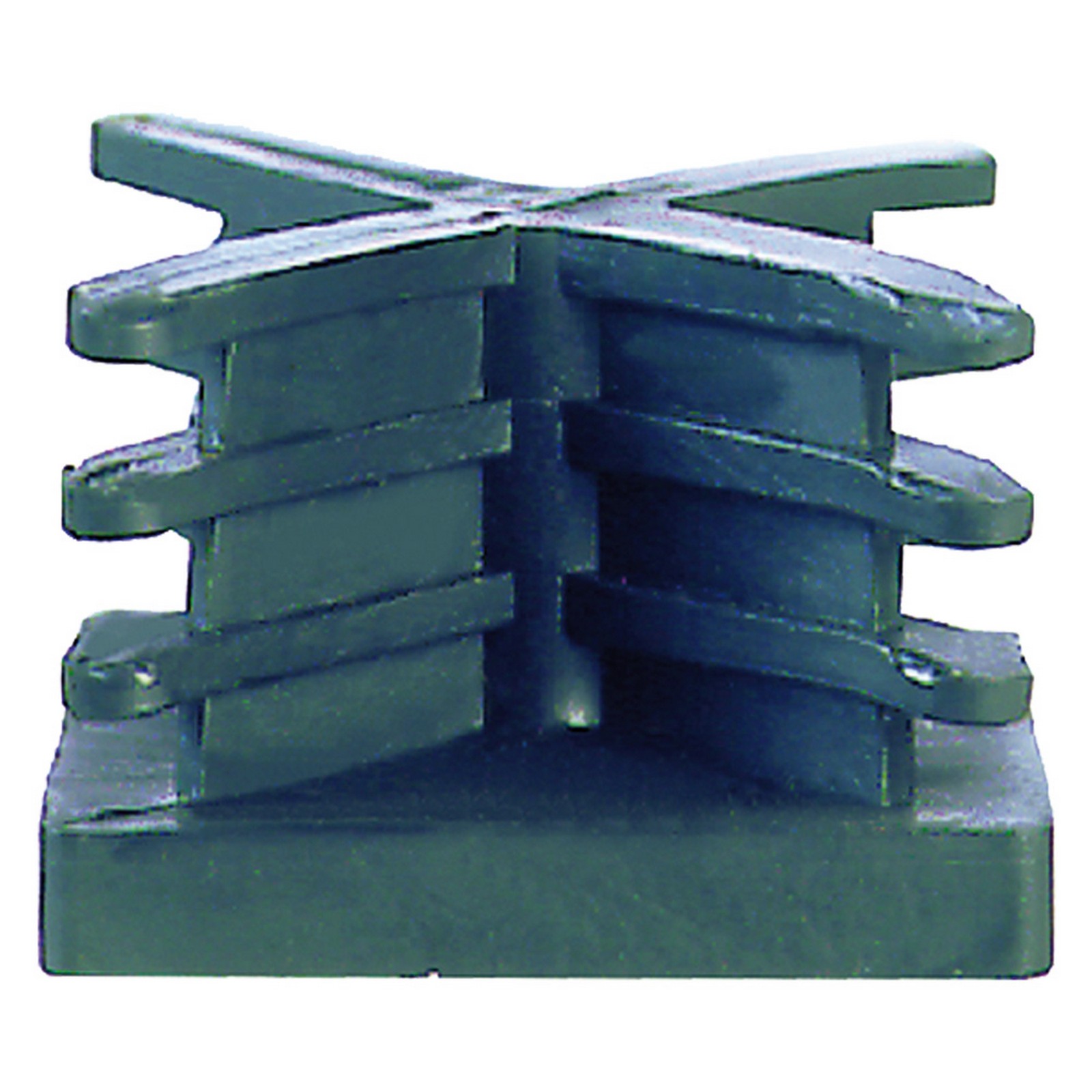 Image of 150pz puntale alettato mm 35 x 35 cod:ferx.310156nlm