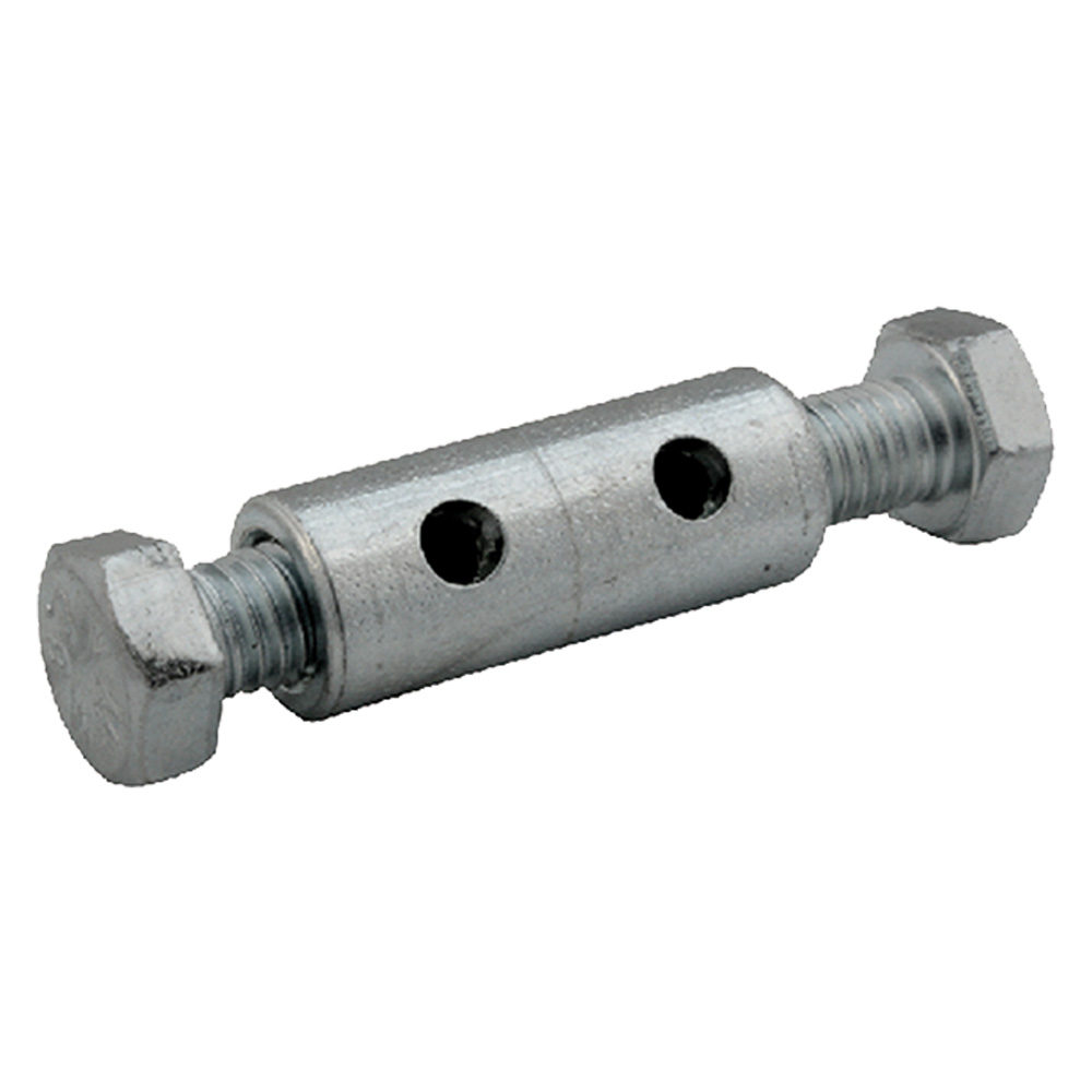 100pz morsetto 2 viti in testa ø 8 - m5- f.3 cod:ferx.310880nlm