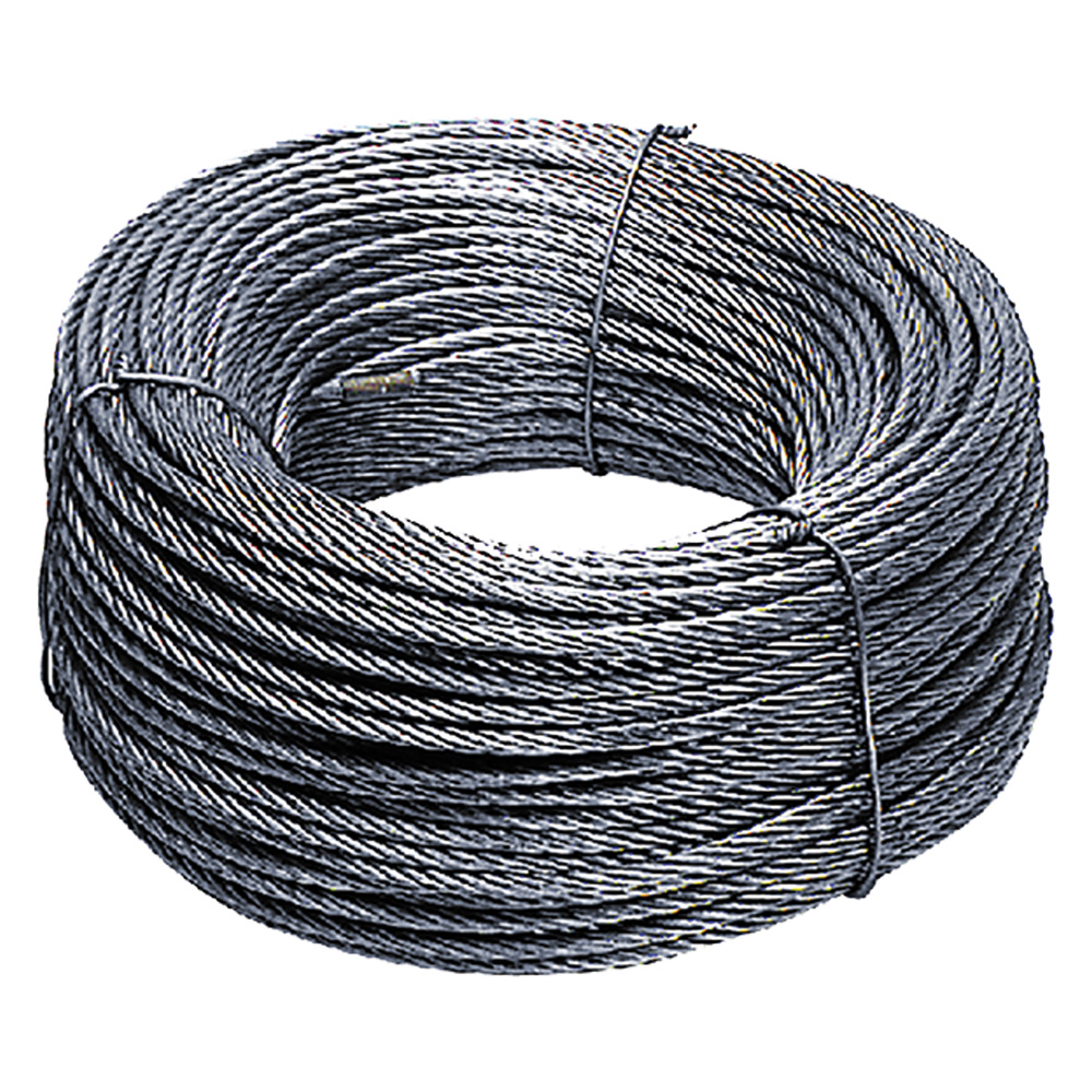 1 pz fune tipo 'commerciale' uso interno mm 5 x rt. 100 mt - 72 fili cod:ferx.310792nlm