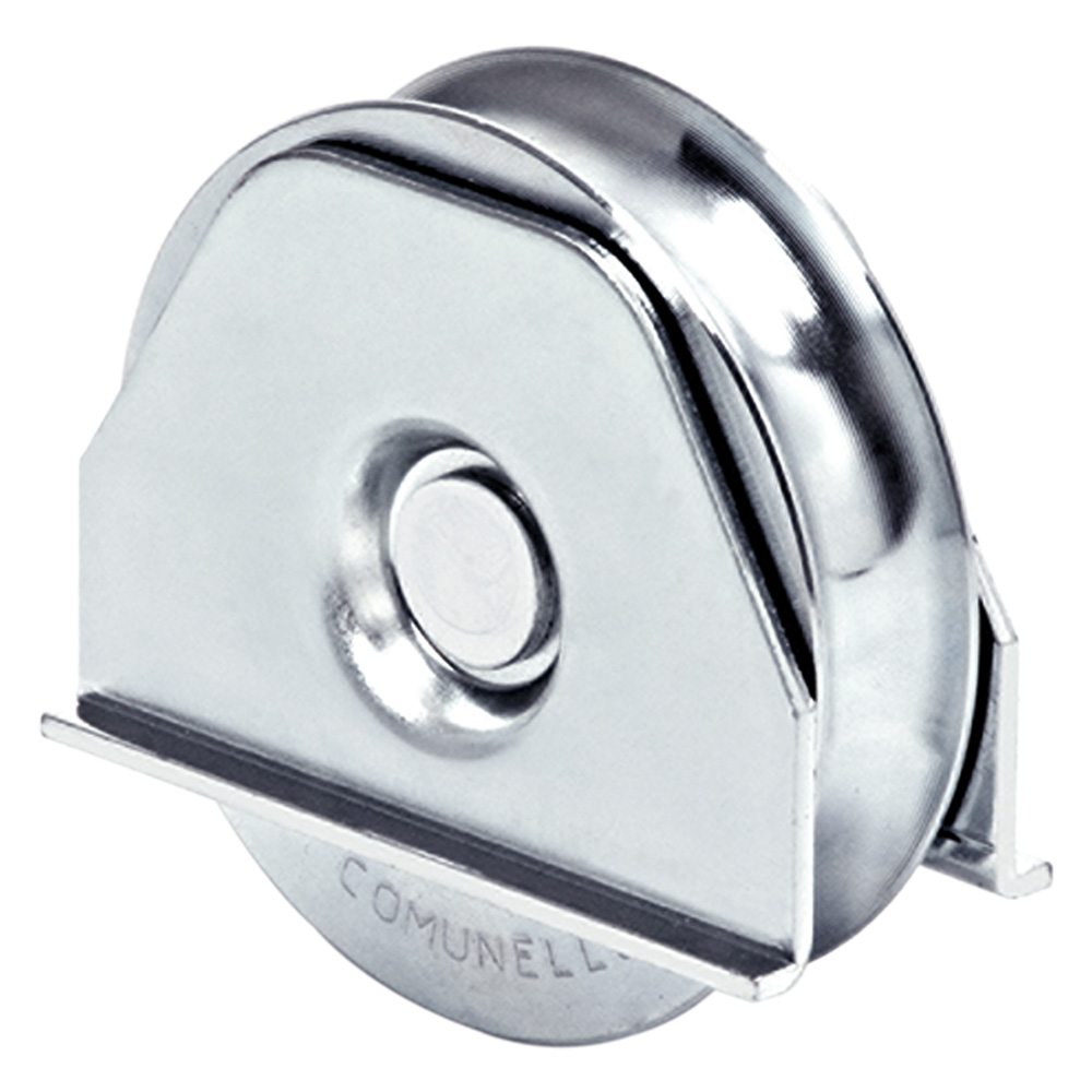 6pz ruota per cancelli gola semitonda art.332 ø 100 cod:ferx.3153480nlm