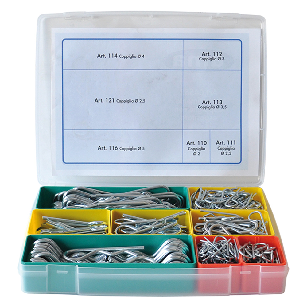 cf assortimento coppiglie tot. 330 pz cod:ferx.315890nlm