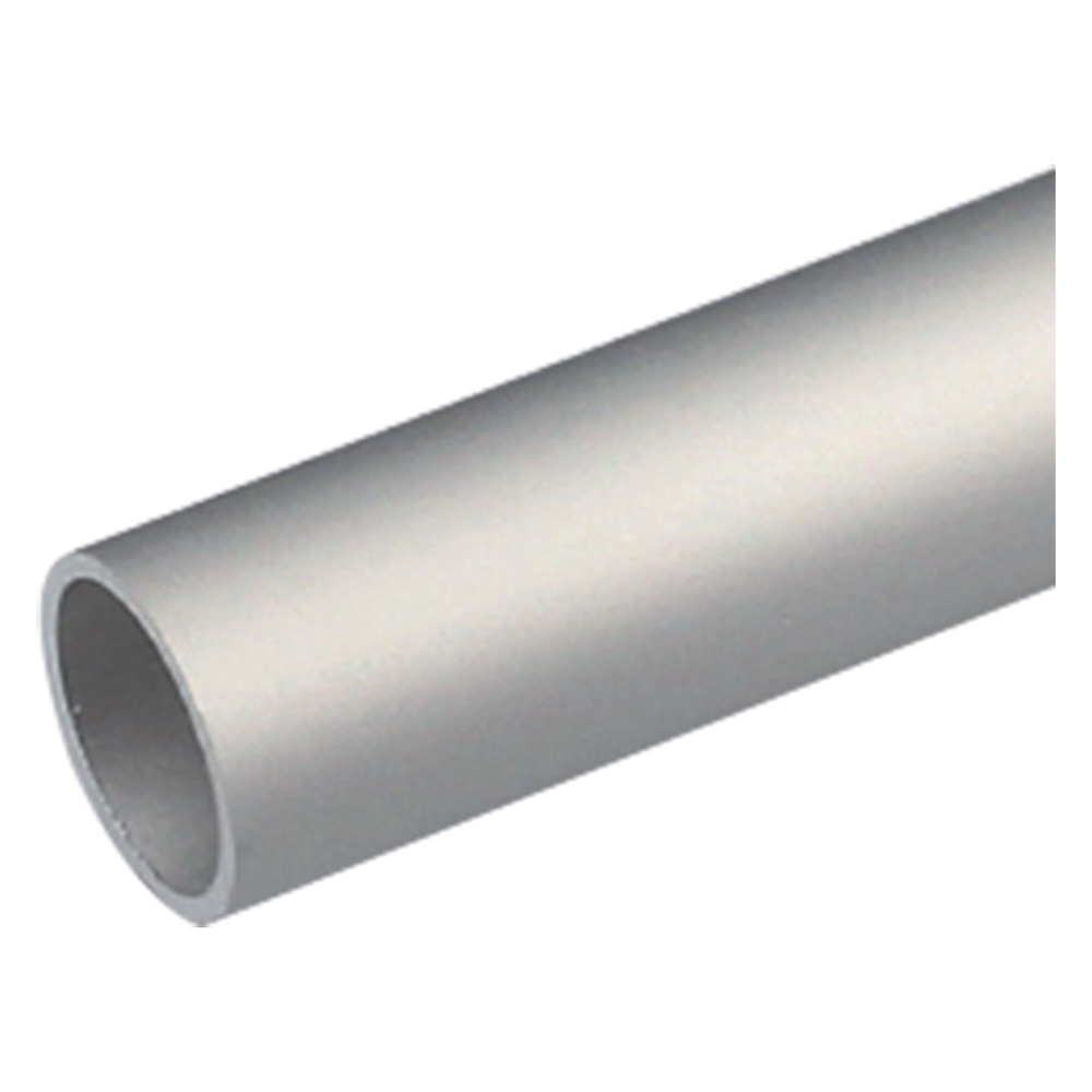 8pz profilo per fai da te tipo tondo mm 20x1 - mt 2 colore argento cod:ferx.1031820nlm