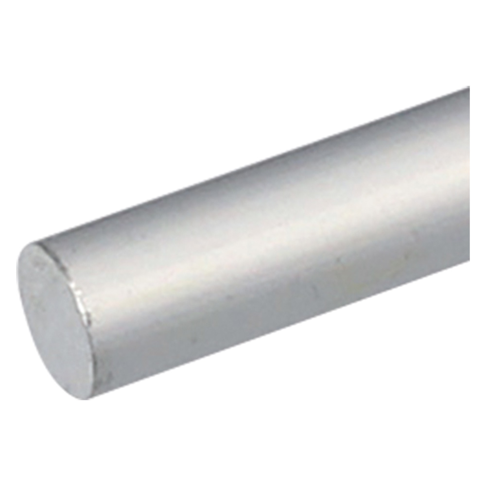 8pz profilo per fai da te tipo tondo pieno ømm 10 - mt 1 colore argento cod:ferx.1030834nlm