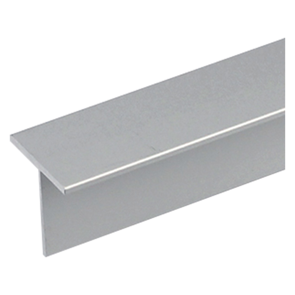 10pz profilo per fai da te a 't' mm 30 x 15 x 1,5 - mt 1 colore argento cod:ferx.1030880nlm