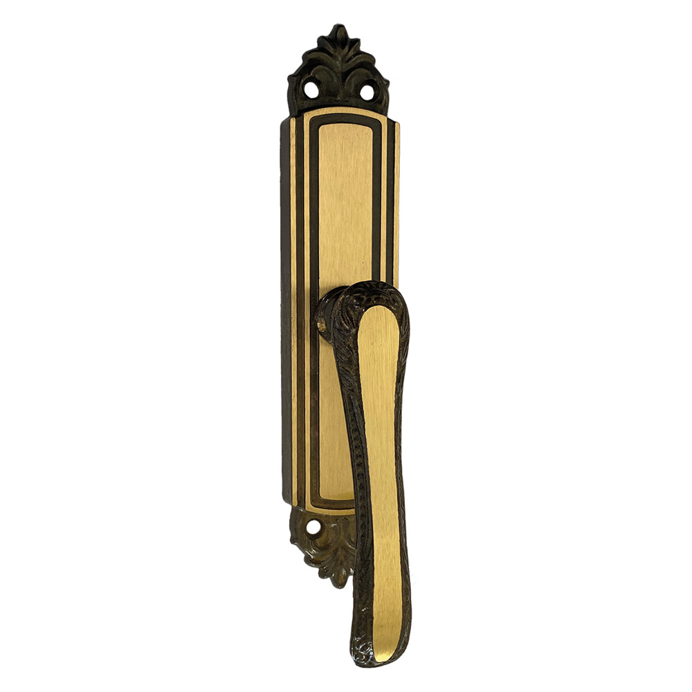 10pz cremonese impugnatura maniglia 'giglio' con perni cod:ferx.303071nlm