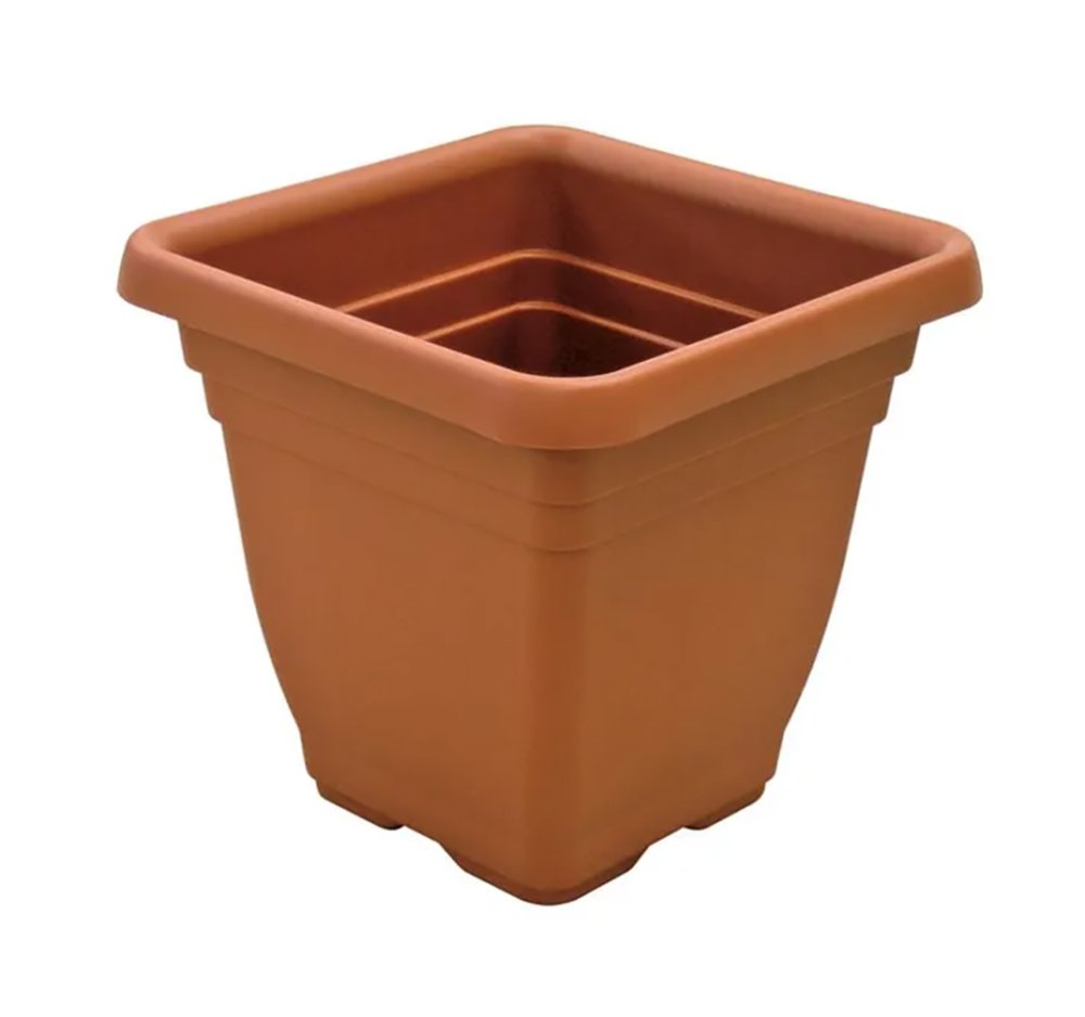 fioriera quadra cm 45 x 45 x 40 senza sottovaso cod:ferx.612738nlm