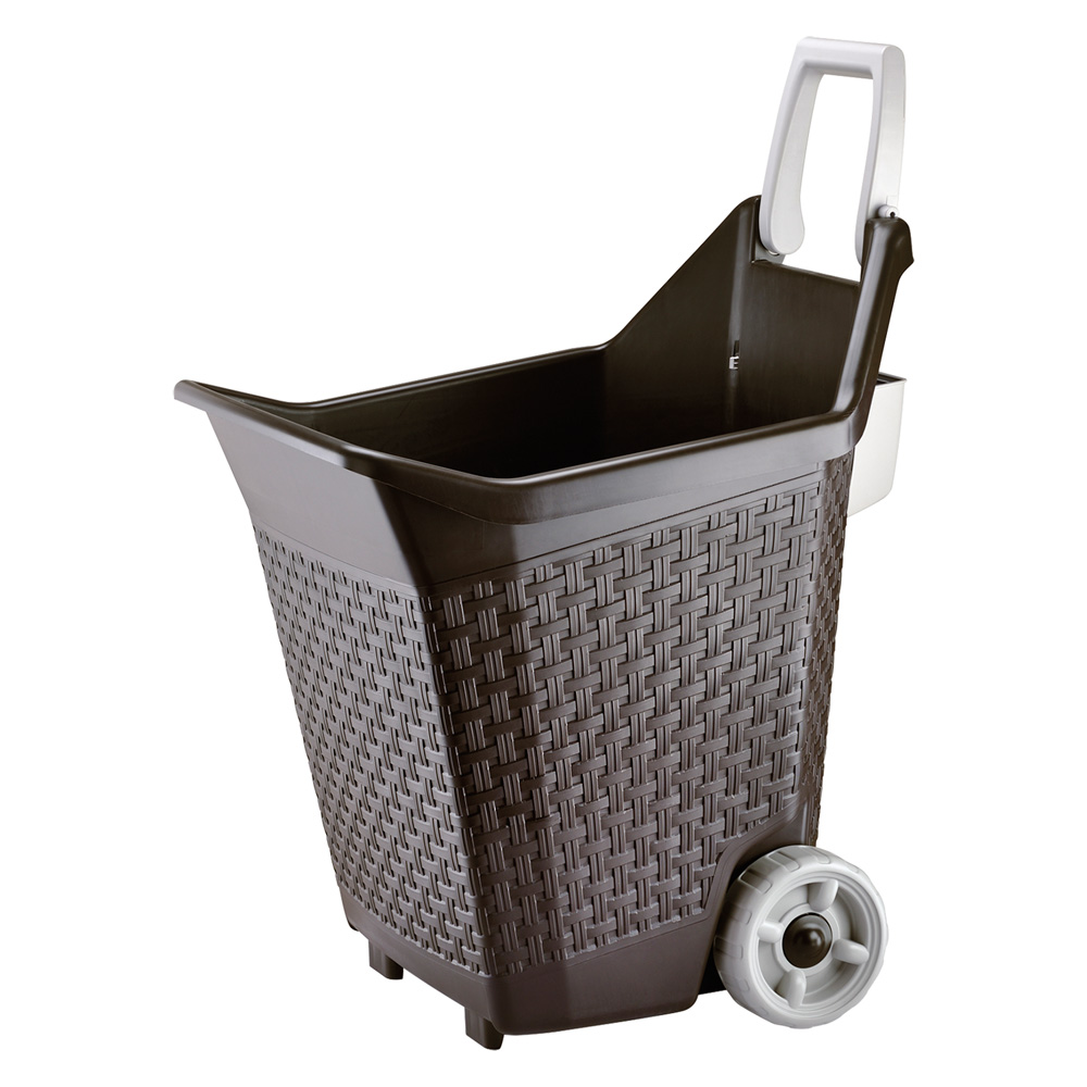 trolley da giardino 'kart' colore muschio cod:ferx.6000107nlm