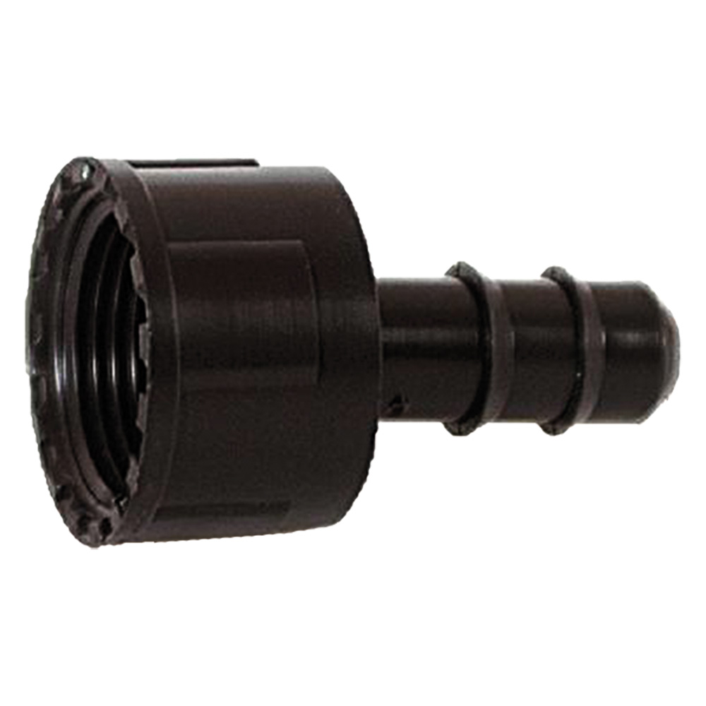 100pz raccordo portagomma con ghiera femmina ø 16 x 3/4 cod:ferx.6151720nlm