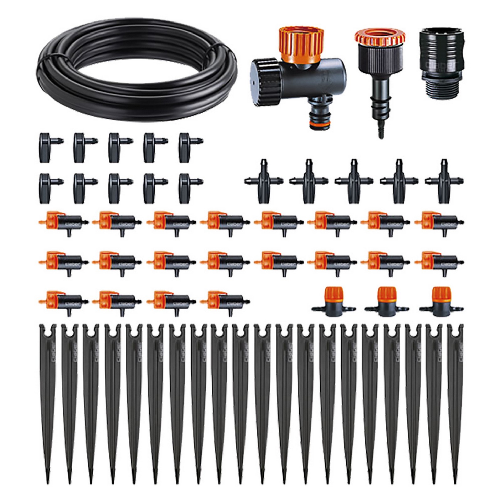 Image of cf kit microirrigazione &#39;drip&#39; per 20 vasi art. 90764 cod:ferx.6156370nlm