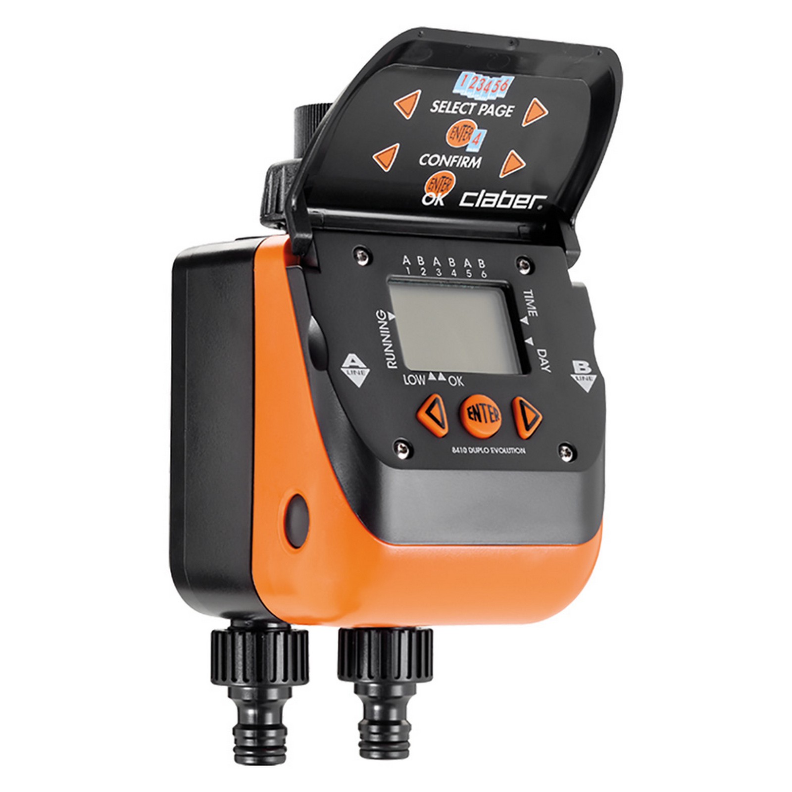 Image of programmatore elettronico &#39;aquauno duplo evolution art. 8410 - 3 programmi per linea cod:ferx.6155550nlm