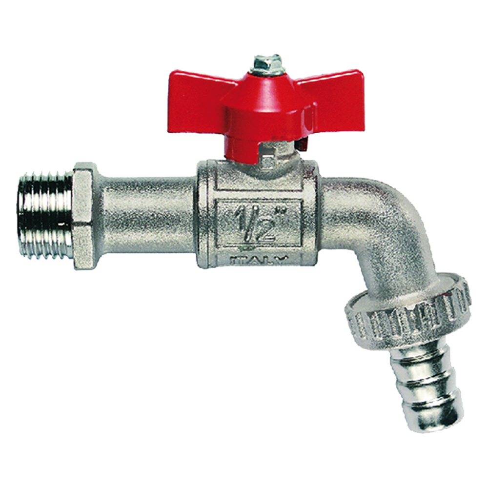 2pz rubinetto portagomma a sfera 1 - 12 bar codice 202614 cod:ferx.202614nlm