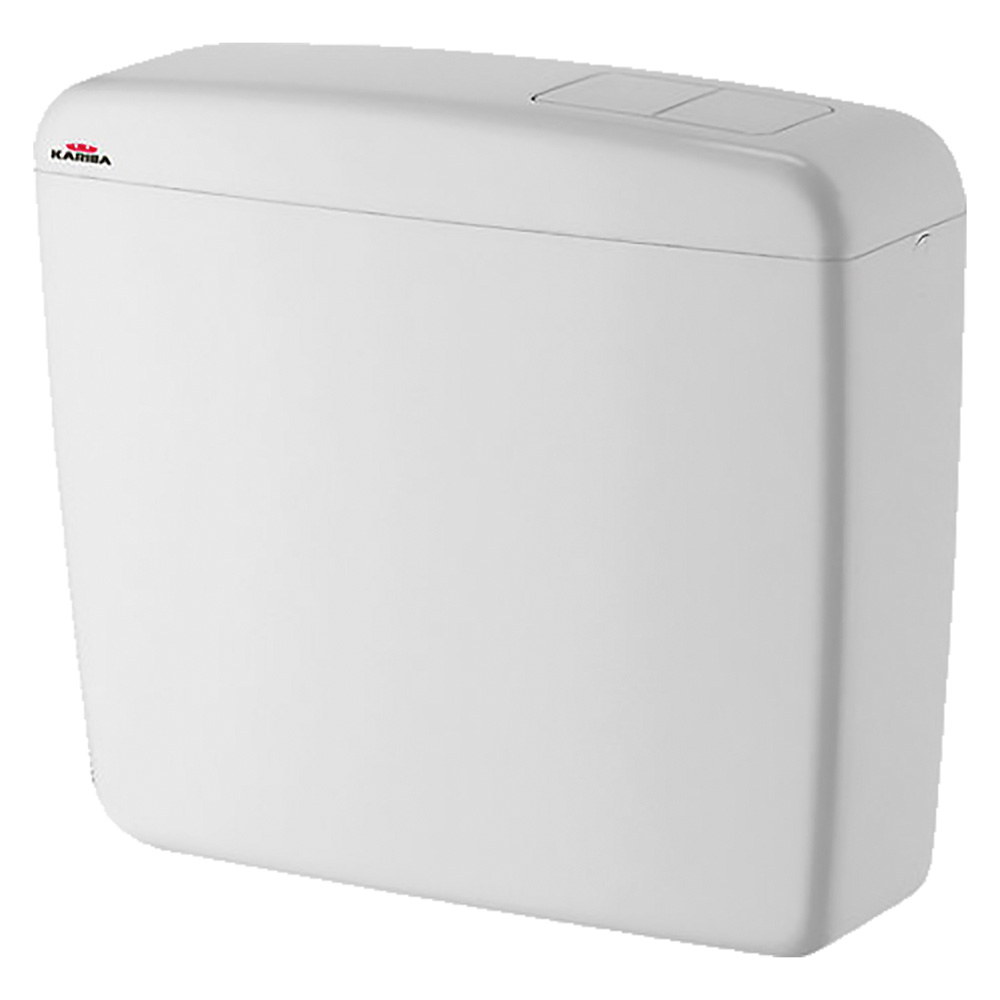 cassetta di scarico wc esterna 'super kariba duo' cm 44 x 41,5 x 13,5 cod:ferx.2053510nlm