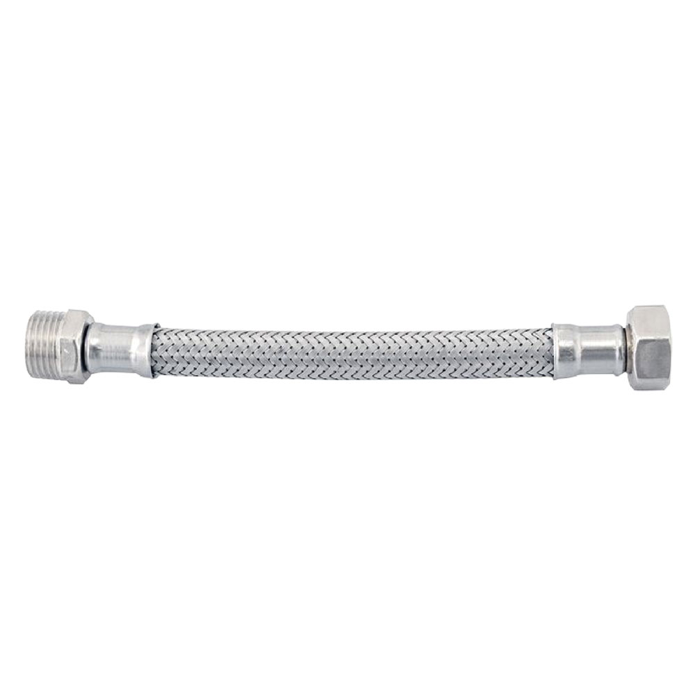 10pz flessibile per monocomando maschio prolungato cm 50 - m 1/2 x 1/2 f cod:ferx.204893nlm