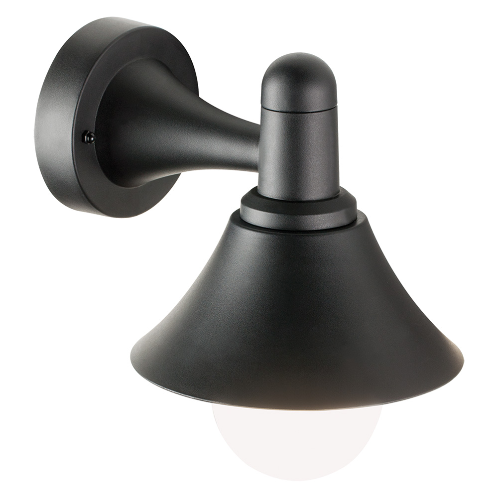 applique 'soda' 40 w - cm 23,5 x 23,5 x 18 nero cod:ferx.8042590nlm
