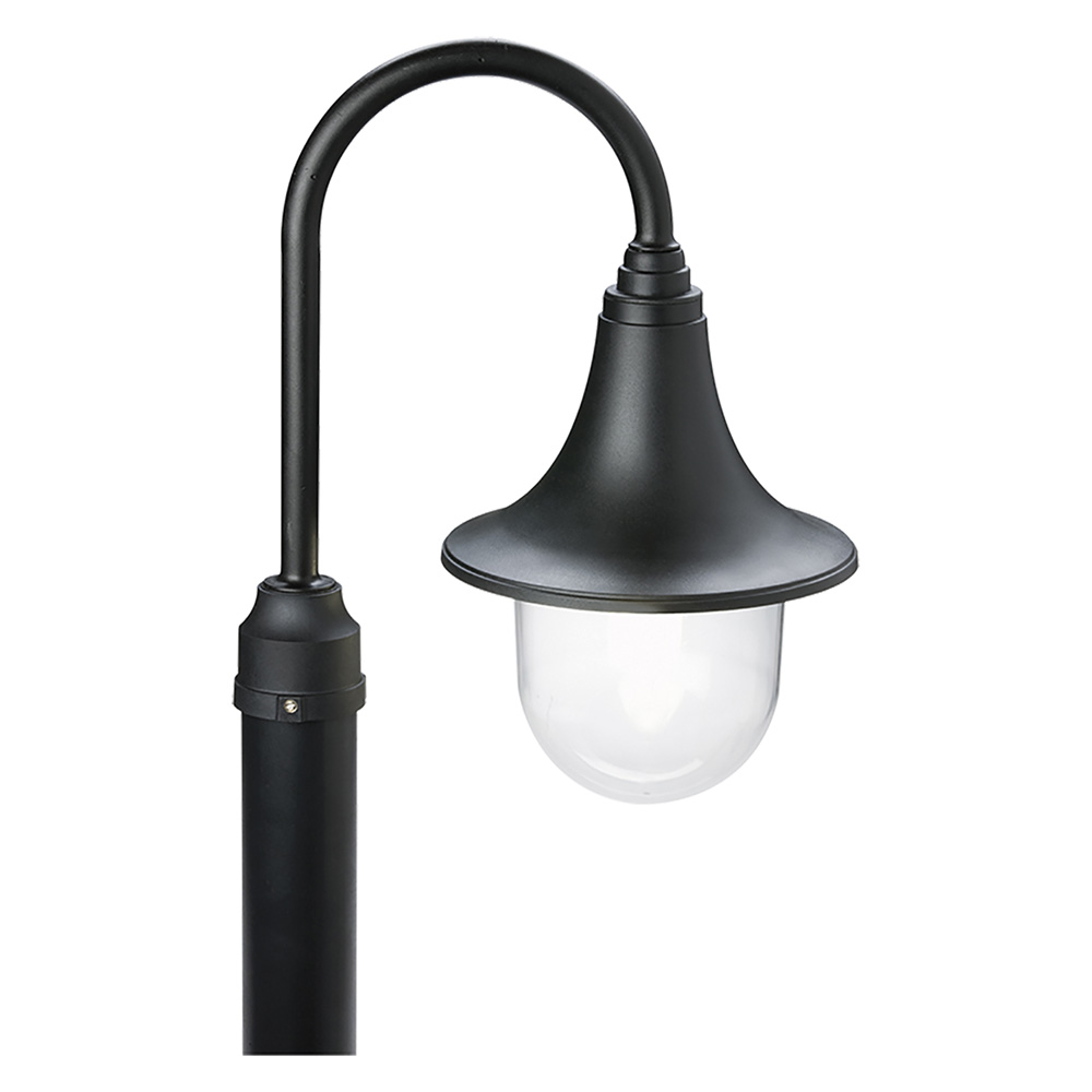 lanterna testa-palo 'marine' 60 w - cm 41 x 22 x 33 nero cod:ferx.8042700nlm