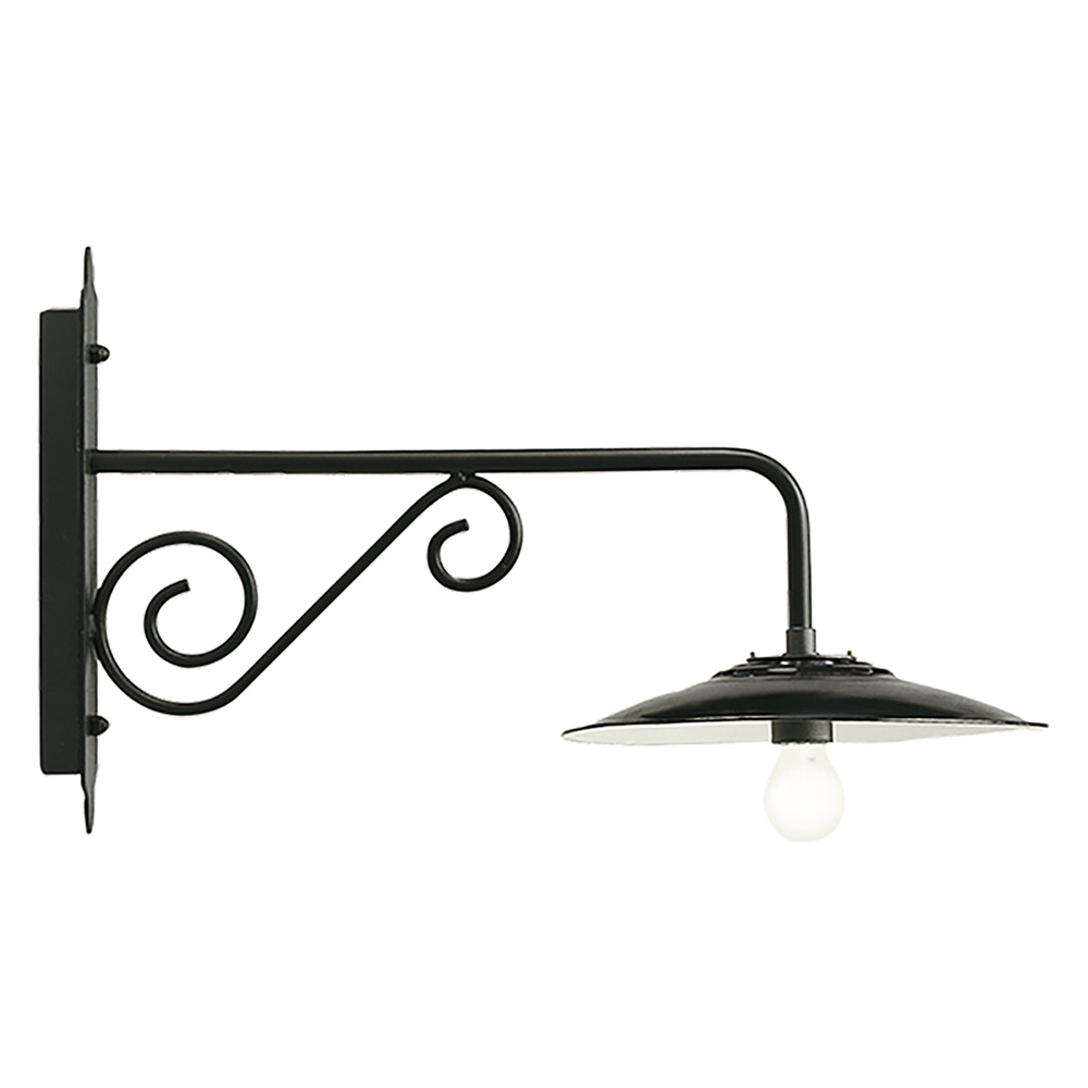 applique lunga 'antique' 25 w - cm 65 x 38 x 30 grigio cod:ferx.8042538nlm