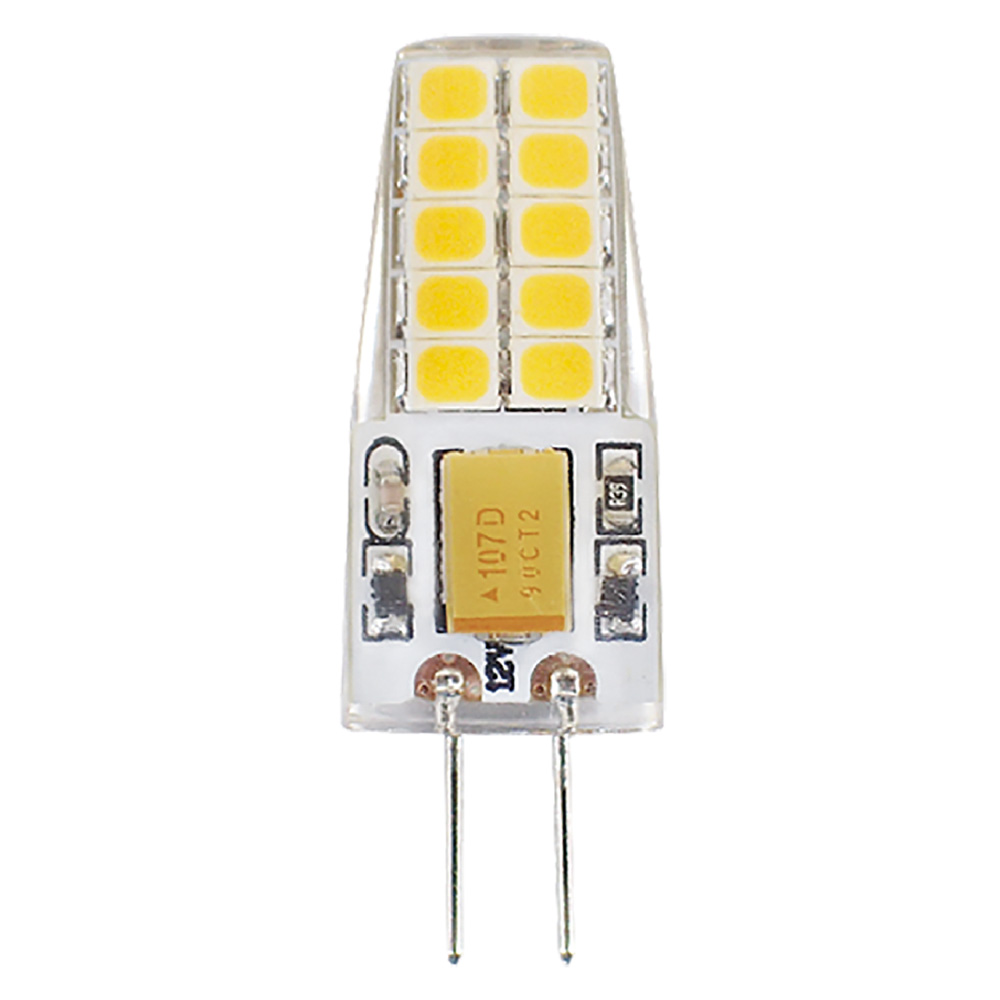 10pz lampada a led in silicone 'g4' l.natur.4000k 2,2 w 230 lumen (25w) cod:ferx.8112129nlm