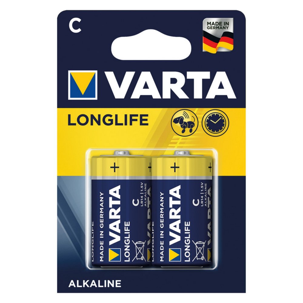 10blister pila mezza torcia longlife 'lr14' pz 2 - 1,5 v - c cod:ferx.8000078nlm