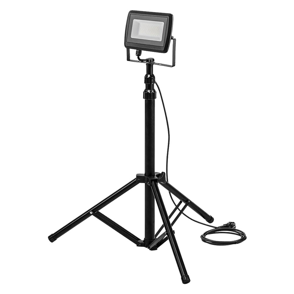proiettore led con treppiedi doppio 2 x 30w - 5400 lumen/6500 k cod:ferx.8087320nlm