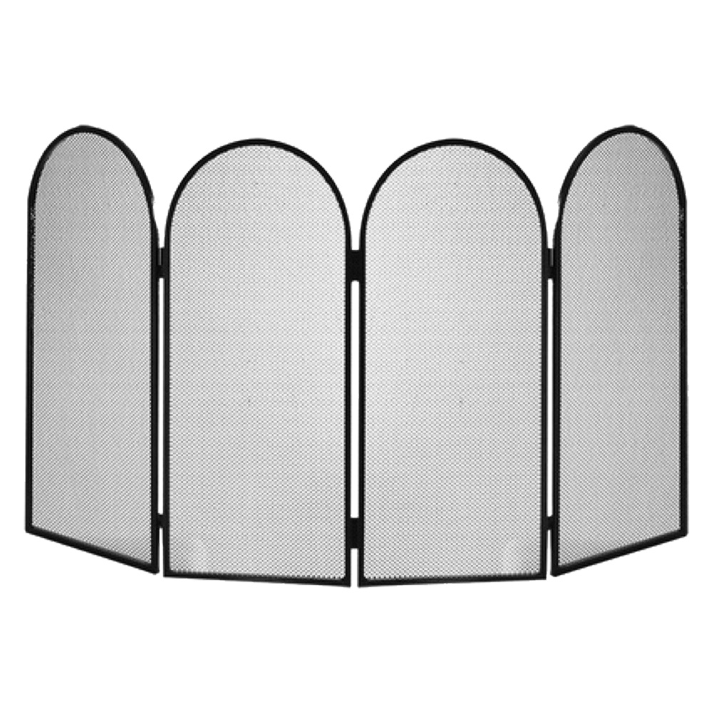 parascintille profilo arrotondato '4 ante' cm 95 x h 50 cod:ferx.7005035nlm