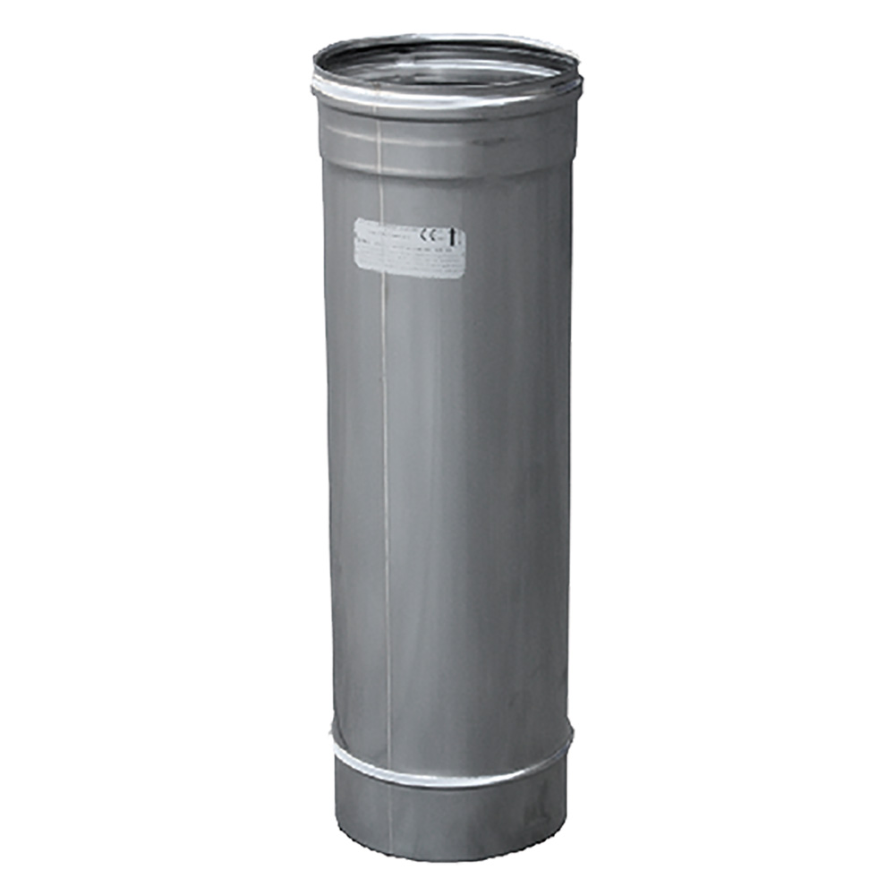 2pz tubo per canna fumaria ø cm 18 mt 0,5 cod:ferx.7022020nlm
