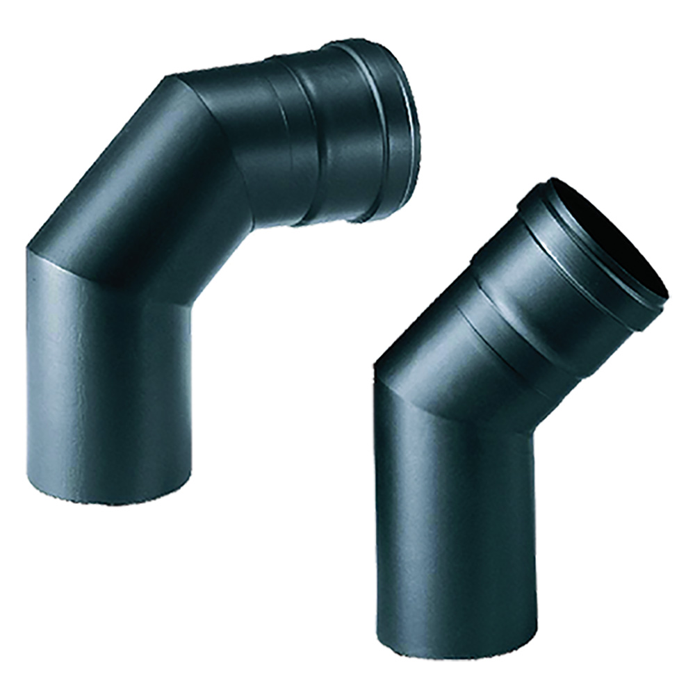 2pz gomito ''pellet'' ø cm 8 - 45â° cod:ferx.702316nlm