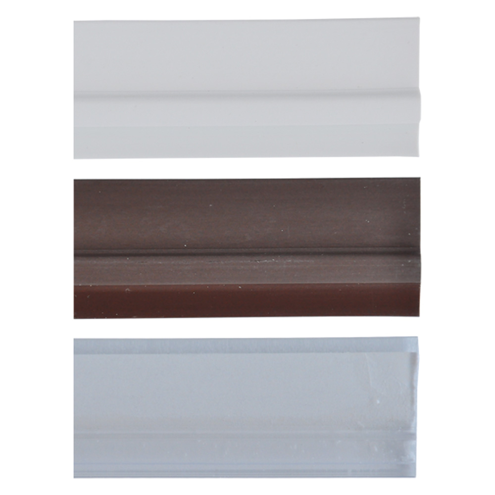 25pz paraspifferi sottoporta con pinna in gomma mt. 1 marrone cod:ferx.8055712nlm
