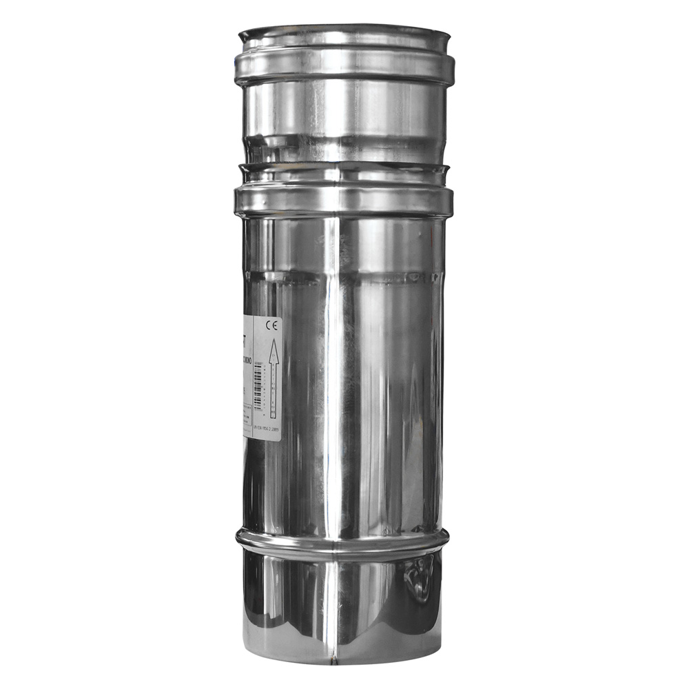 tubo telescopico per canna fumaria ø cm 10 cod:ferx.7025902nlm