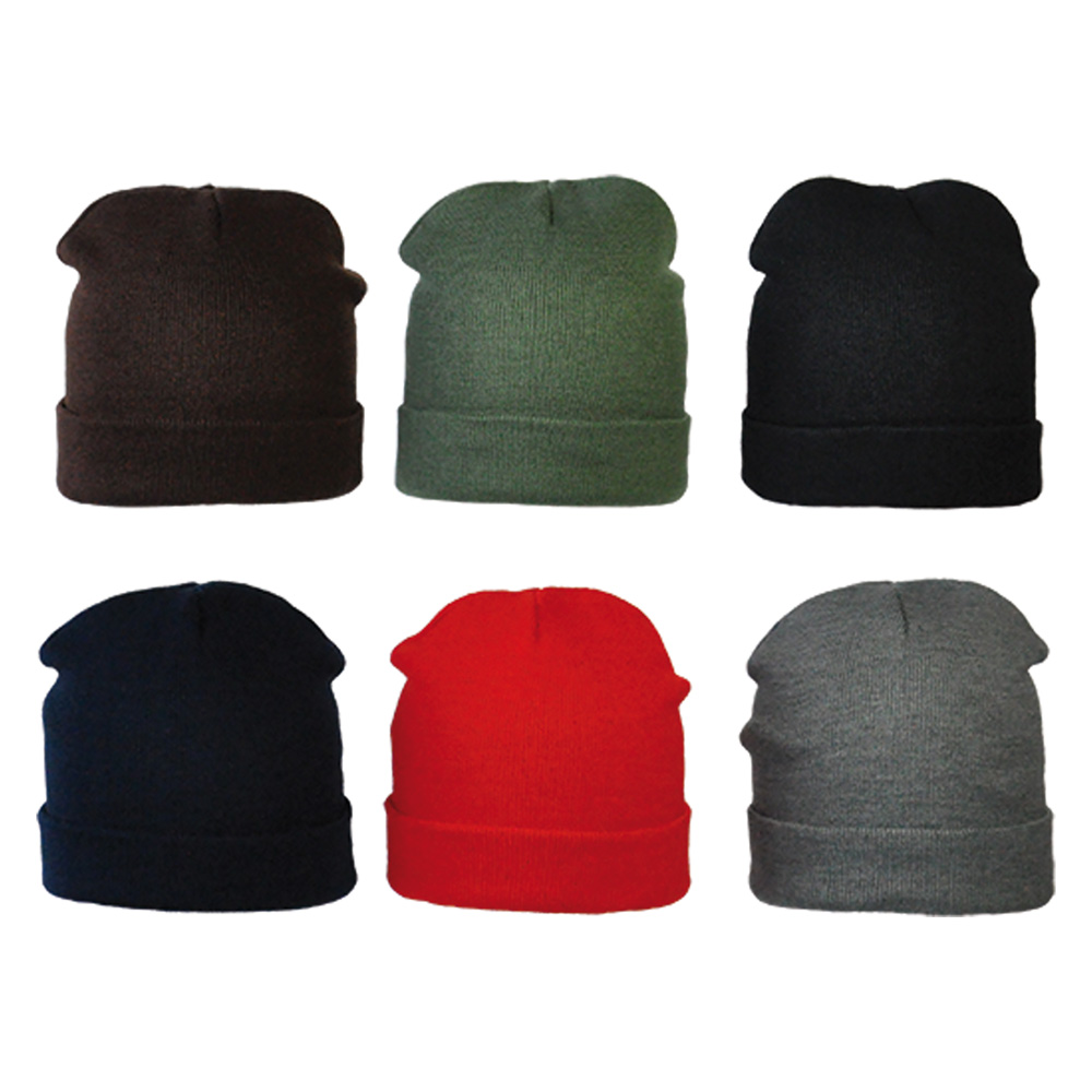 12pz cappello a cuffia in acrilico 12 pezzi cod:ferx.1067300nlm