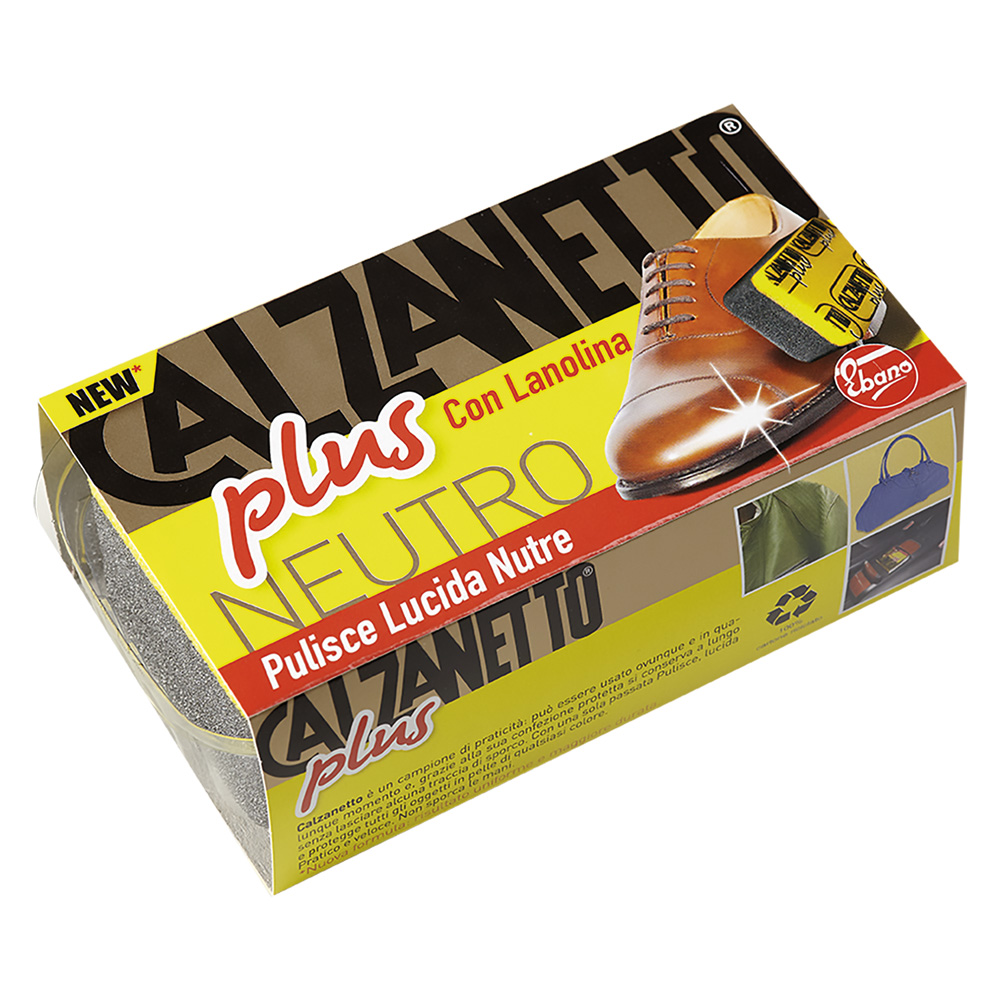 12pz spugna lucida scarpe 'plus' colore marrone cod:ferx.1060554nlm