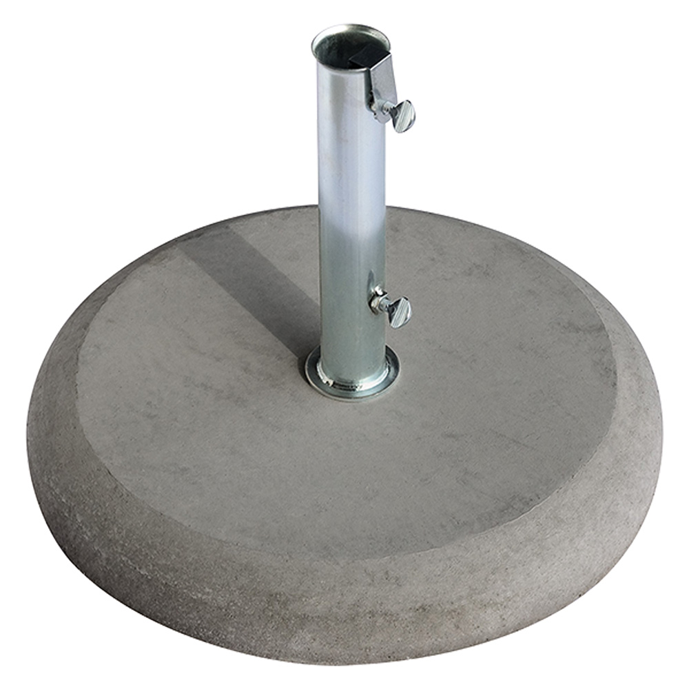 base per ombrellone in cemento venezia ø cm. 55 - colore grigio cod:ferx.6130780nlm