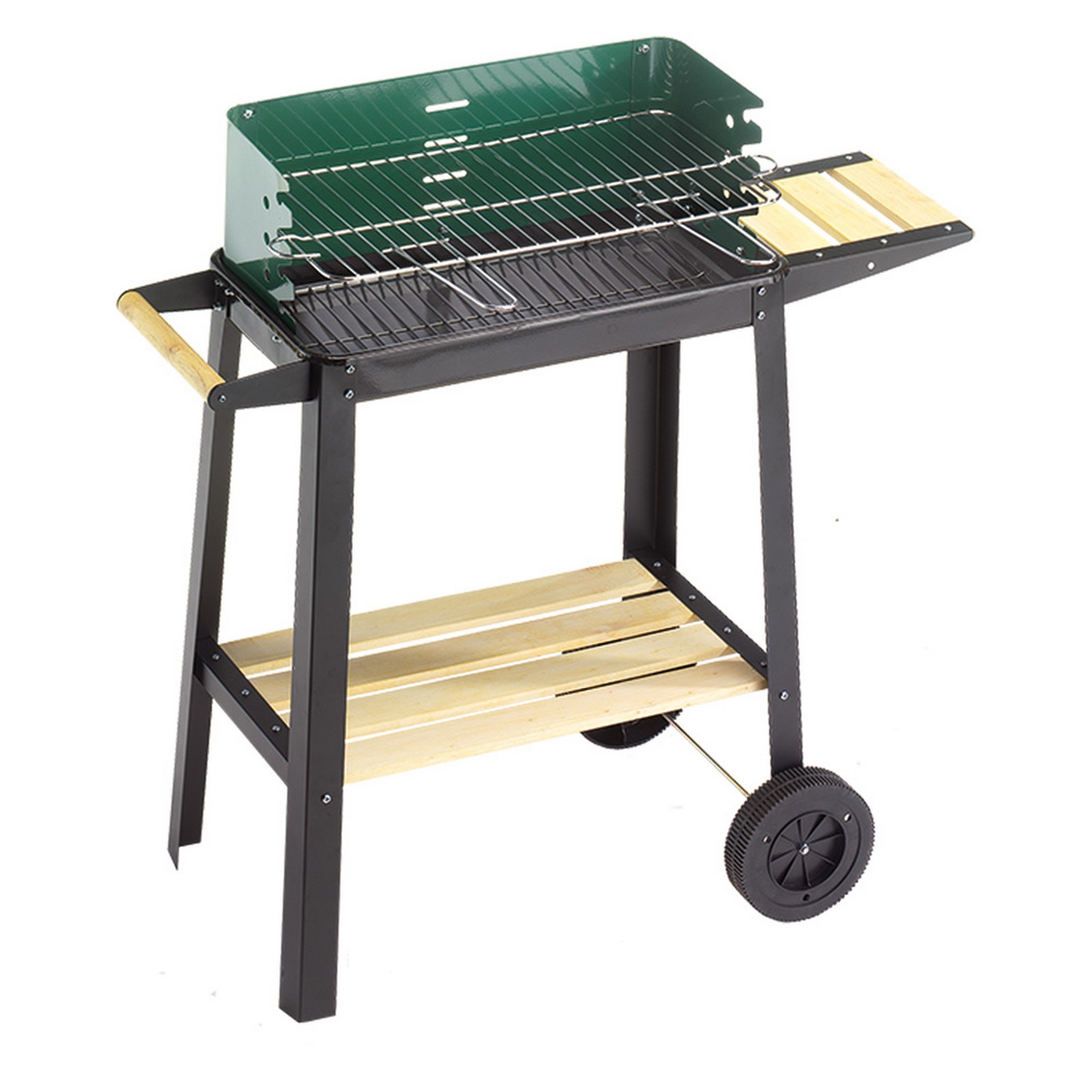 Image of barbecue &#39;50-25 Verde/w&#39; cm. 50x25 - h. cm. 77 cod:ferx.8038120nlm