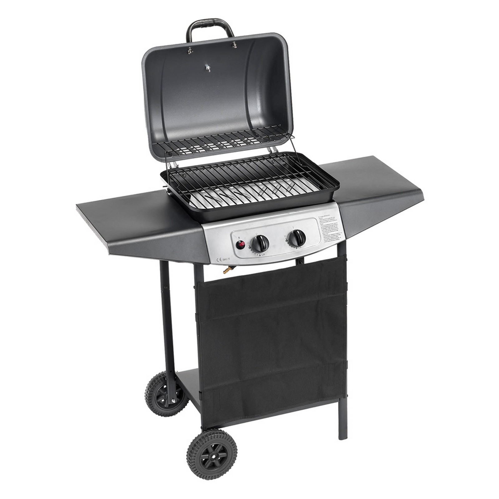 Image of barbecue a gas &#39;double cooking system&#39; a roccia la art. 4936 cod:ferx.8038191nlm