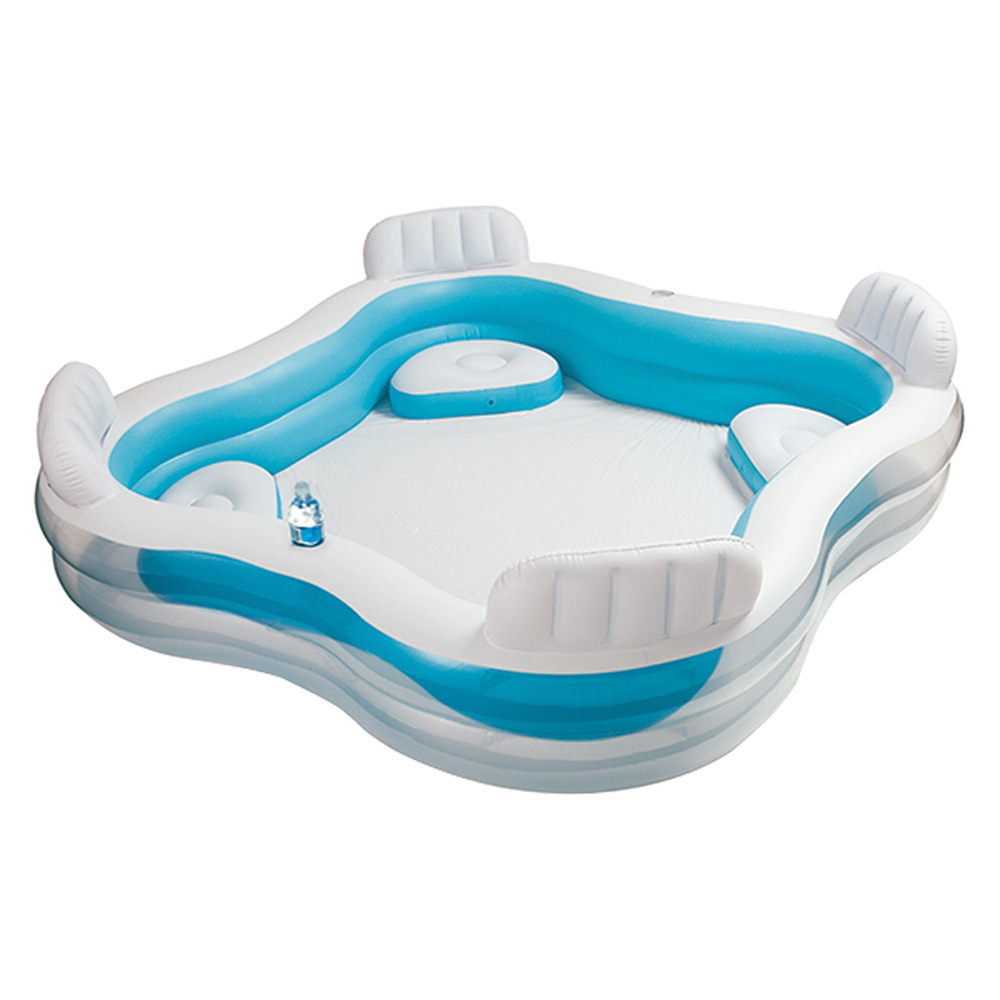piscina gonfiabile 'family four' cm 229 x 229 - h cm 66 cod:ferx.613672nlm