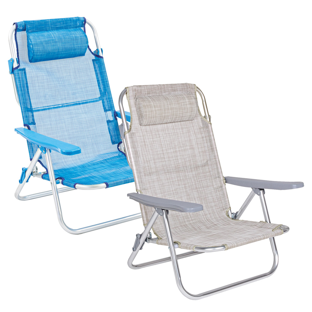 spiaggina con braccioli 'gabicce' telo blu cod:ferx.6128830nlm