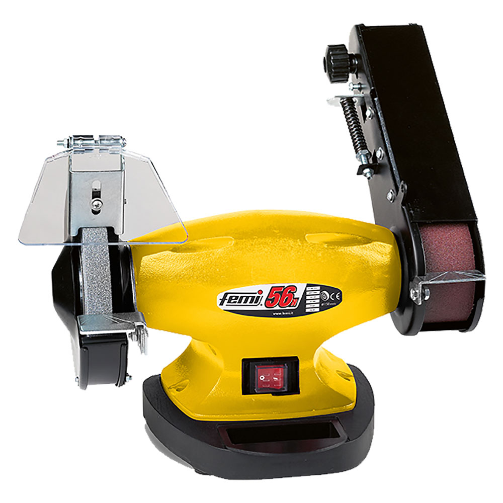 smerigliatrice/levigatrice da banco 'bg56n' 450 w cod:ferx.5118254nlm