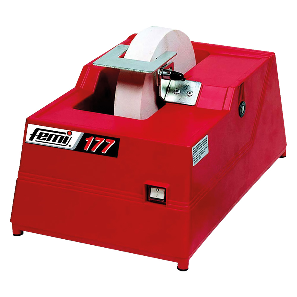 affilatrice elettrica ''177'' 150 w - mola ø200 x 40 mm. cod:ferx.5013320nlm