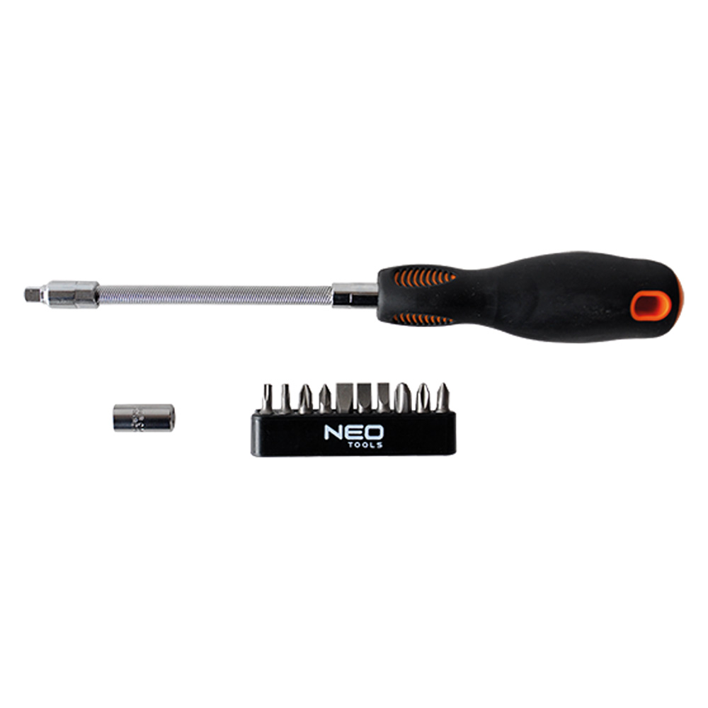 cacciavite snodabile con 10 inserti cod:ferx.514122nlm