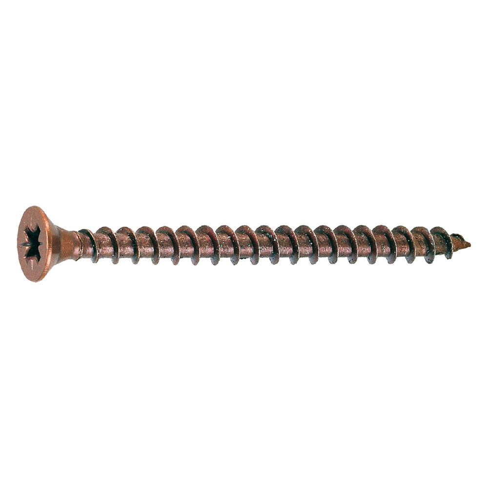 100pz vite per legno t.s.p. bronzata tsp mm 6,0 x 180 cod:ferx.4200206nlm