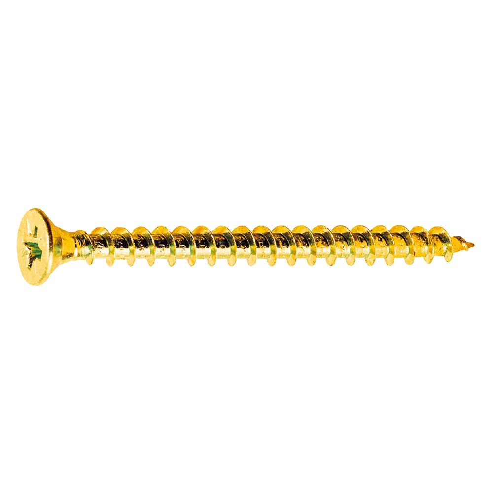 200pz vite per legno t.s.p. ottonata tsp mm 6,0 x 80 cod:ferx.4200404nlm