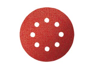 cf dischi carta abrasiva forata con per rotorbitali ? mm.125 - grana 60 confezione da 50 pz. cod:ferx.fer158831