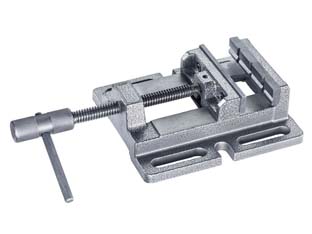 morsa per trapano a colonna in acciaio - ganasce mm.65 - escursione max mm.80 cod:ferx.fer80811